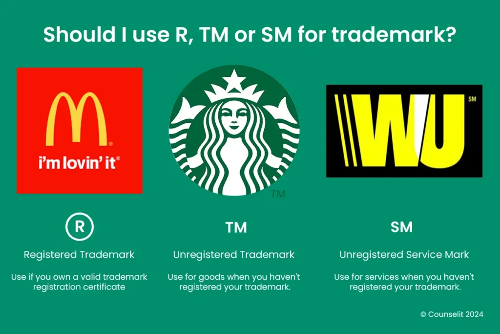 Trademark Registration in Sri Lanka: A Step-by-Step Guide 4 When to use registered trademark symbol in trademark registration in Sri Lanka