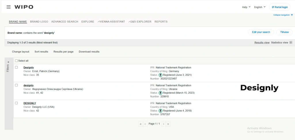 How to do a trademark search in Sri Lanka 5 WIPO Global Brand Database