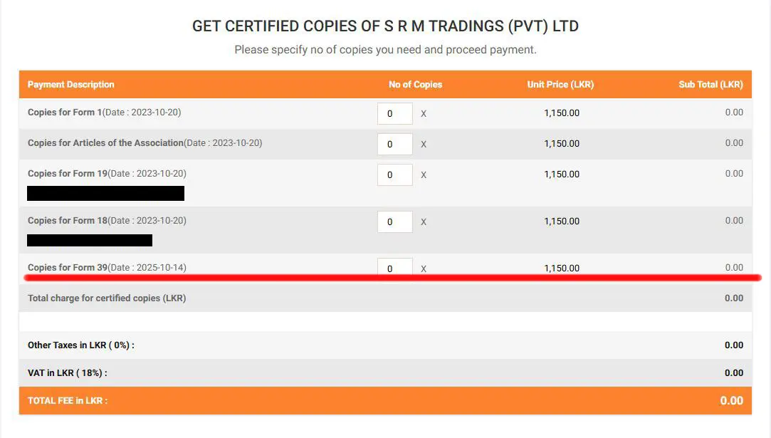 How to change articles of association in Sri Lanka 9 Certified copy of amended articles of association