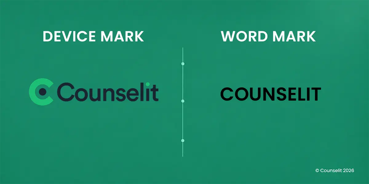 Device mark vs word mark counselit