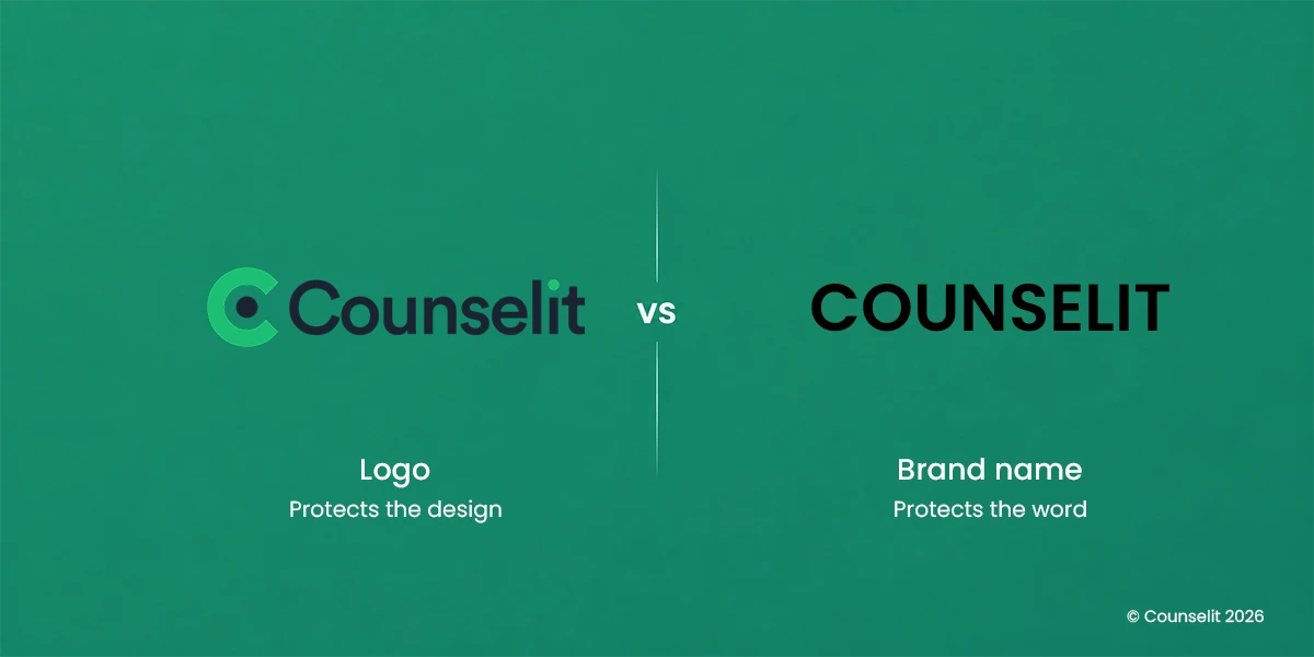 logo vs brand name difference